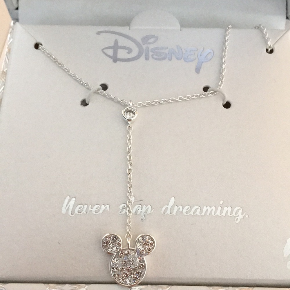 NIB Disney 90 Anniversary Mickey Swarovski Pendant - Picture 1 of 1